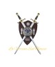 Crest Massonico con spade