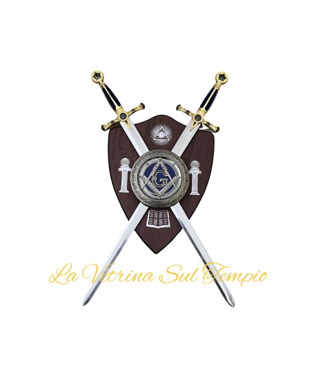 Crest Massonico con spade