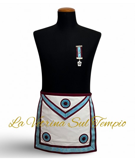 GREMBIULE MARCHIO VERA PELLE