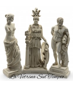 TRITTICO STATUE DI LOGGIA