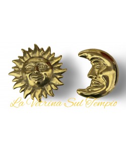 SOLE E LUNA IN OTTONE