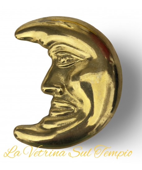 FERMA CARTE LUNA IN OTTONE