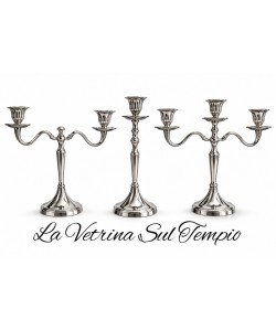 TRITTICO CANDELABRI MASSONICI
