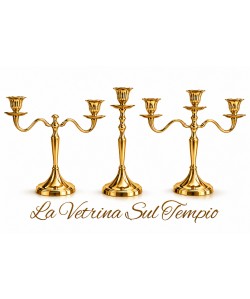 CANDELABRI COLOR ORO
