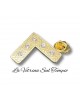 PIN SQUADRA CON BRILLANTINI